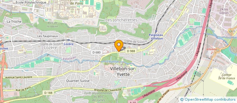 localisation de l'entreprise MONSIEUR VINCENT MAUFAY à PALAISEAU