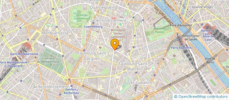 localisation de l'entreprise MONSIEUR VINCENT MAUGENDRE  PARIS