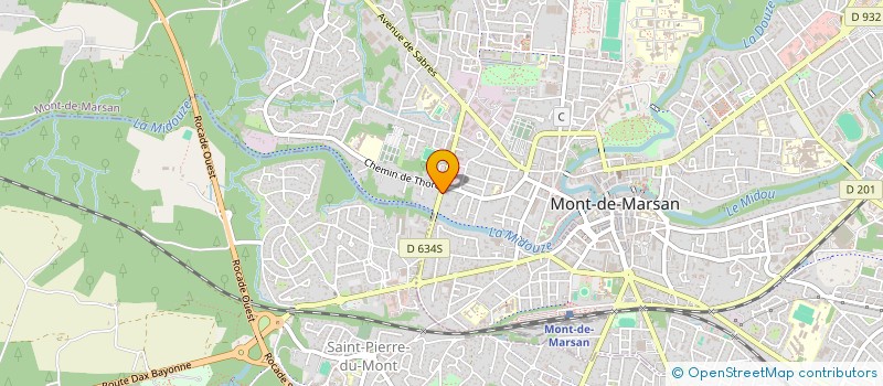 localisation de l'entreprise MONSIEUR VINCENT MAUPETIT à MONT-DE-MARSAN