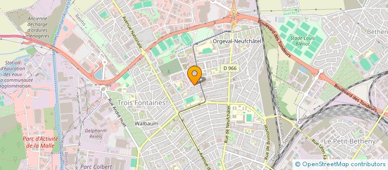 localisation de l'entreprise MONSIEUR VINCENT MAUPIN  REIMS
