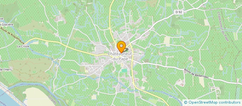 localisation de l'entreprise MONSIEUR VINCENT MAUREL  CHATEAUNEUF-DU-PAPE