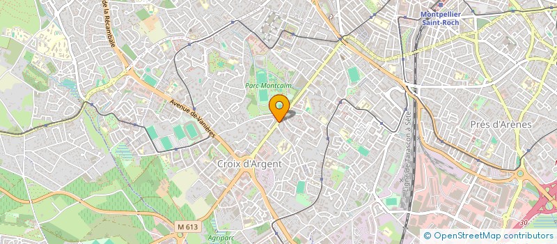 localisation de l'entreprise MONSIEUR VINCENT MAURIN  SERNHAC