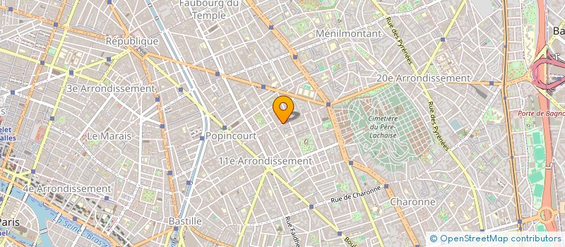 localisation de l'entreprise MONSIEUR VINCENT MAUROY  PARIS