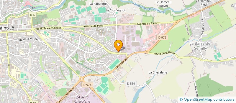 localisation de l'entreprise MONSIEUR VINCENT MAUVIEL à SAINT-LO