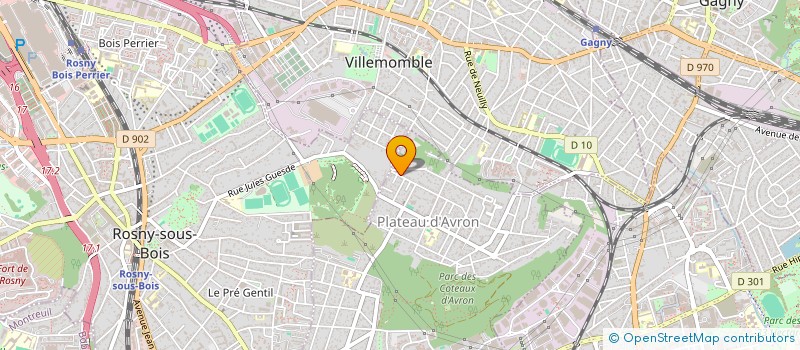 localisation de l'entreprise MONSIEUR VINCENT MAZARS  NEUILLY-PLAISANCE