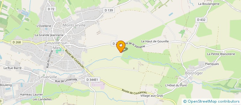 localisation de l'entreprise MONSIEUR VINCENT MAZE  GRANVILLE