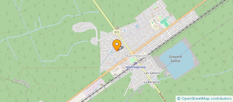 localisation de l'entreprise MONSIEUR VINCENT MAZENS  MARCHEPRIME