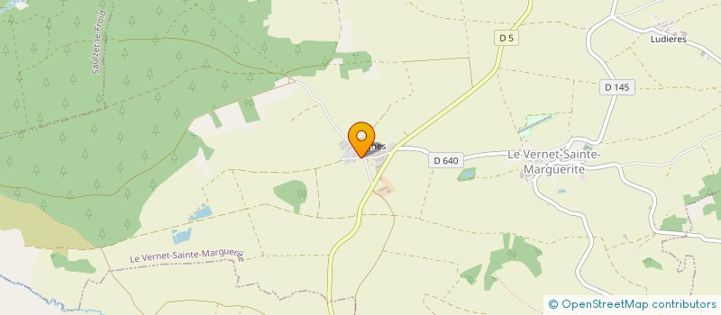 localisation de l'entreprise MONSIEUR VINCENT MAZZIA  LE VERNET STE MARGUERITE