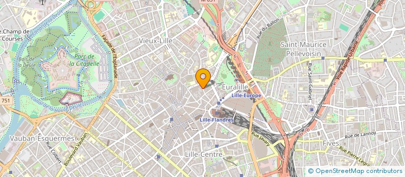 localisation de l'entreprise MONSIEUR VINCENT-MEHDI VANDENBERGHE à LILLE
