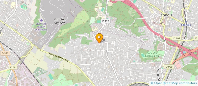 localisation de l'entreprise MONSIEUR VINCENT MELAY  ARGENTEUIL