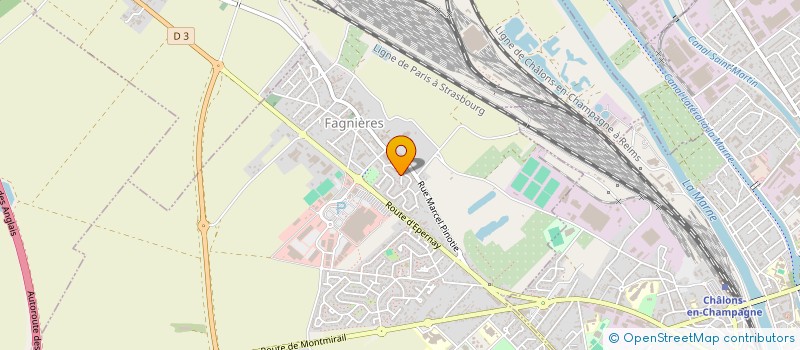 localisation de l'entreprise MONSIEUR VINCENT MELLIER  FAGNIERES