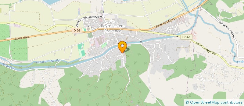 localisation de l'entreprise MONSIEUR VINCENT MENDEZ  PEYROLLES-EN-PROVENCE