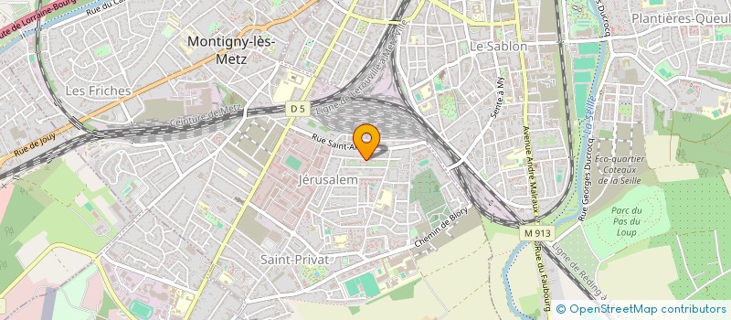 localisation de l'entreprise MONSIEUR VINCENT MENNEA à MONTIGNY-LES-METZ