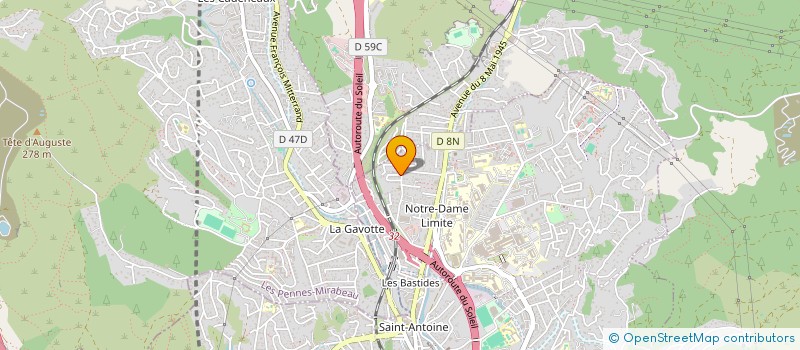 localisation de l'entreprise MONSIEUR VINCENT MENTHE à MARSEILLE