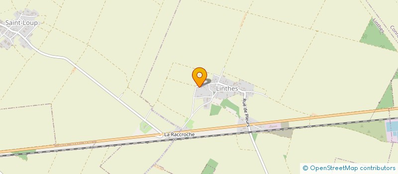 localisation de l'entreprise MONSIEUR VINCENT MERAT  LINTHES