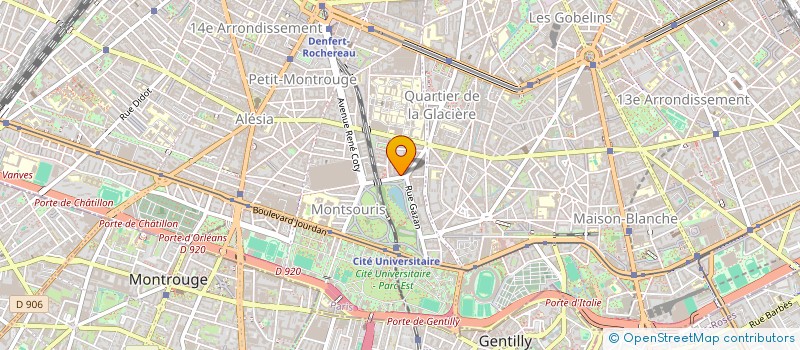 localisation de l'entreprise MONSIEUR VINCENT MERCIER  LES HOUCHES