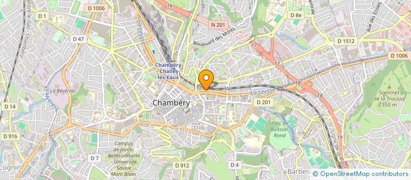 localisation de l'entreprise MONSIEUR VINCENT MERLE à CHAMBERY