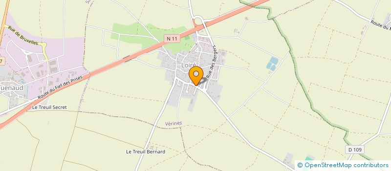 localisation de l'entreprise MONSIEUR VINCENT METAYER  VERINES