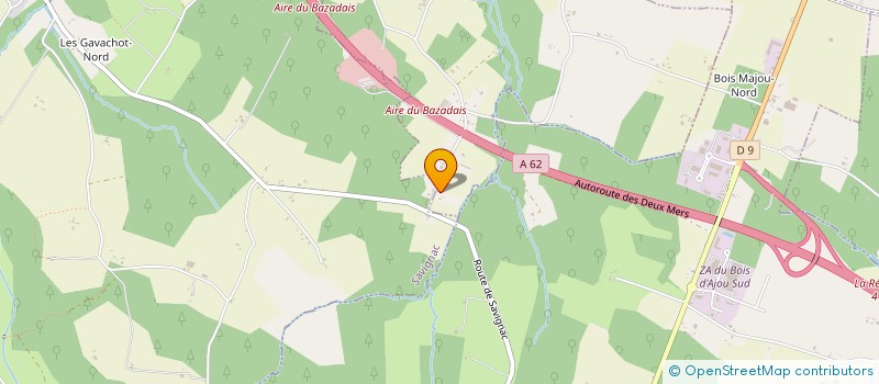 localisation de l'entreprise MONSIEUR VINCENT METRAUX  PONDAURAT