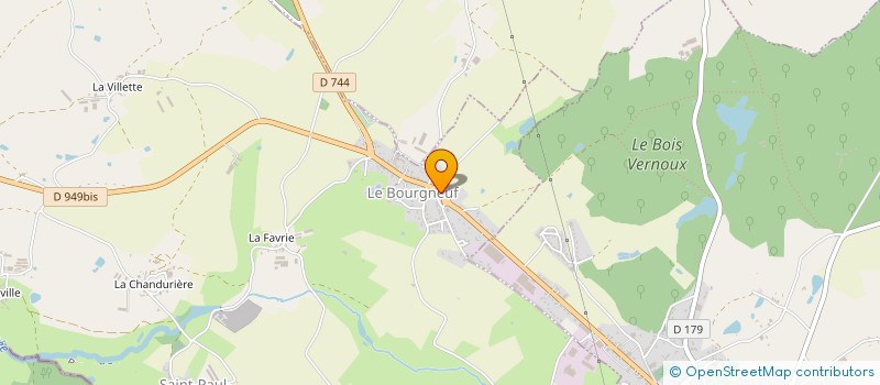 localisation de l'entreprise MONSIEUR VINCENT MEUNIER  LARGEASSE