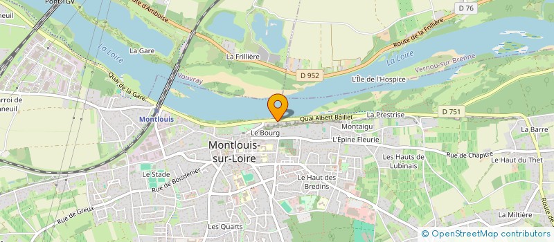 localisation de l'entreprise MONSIEUR VINCENT MEYERS  MONTLOUIS-SUR-LOIRE