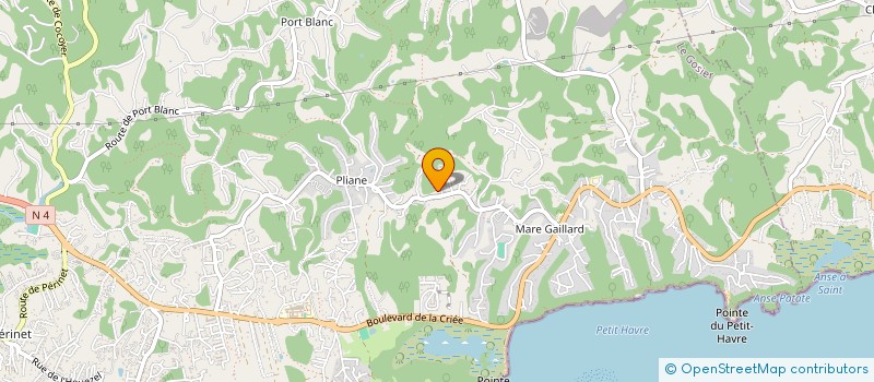 localisation de l'entreprise MONSIEUR VINCENT MEYNIER  LE GOSIER