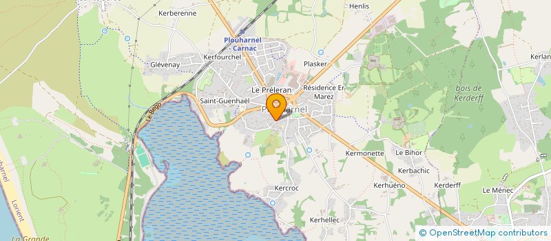 localisation de l'entreprise MONSIEUR VINCENT MIARD  PLOUHARNEL