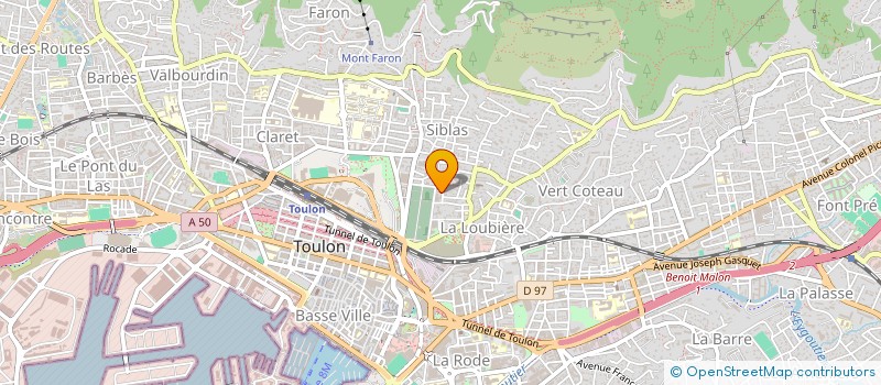 localisation de l'entreprise MONSIEUR VINCENT MICHALCIK  TOULON