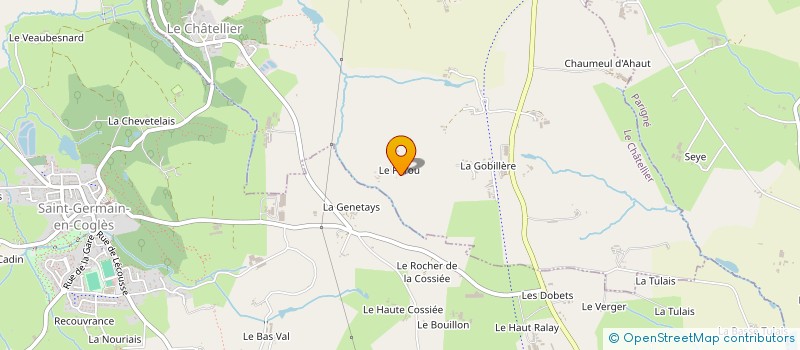 localisation de l'entreprise MONSIEUR VINCENT MICHEL à LE CHATELLIER