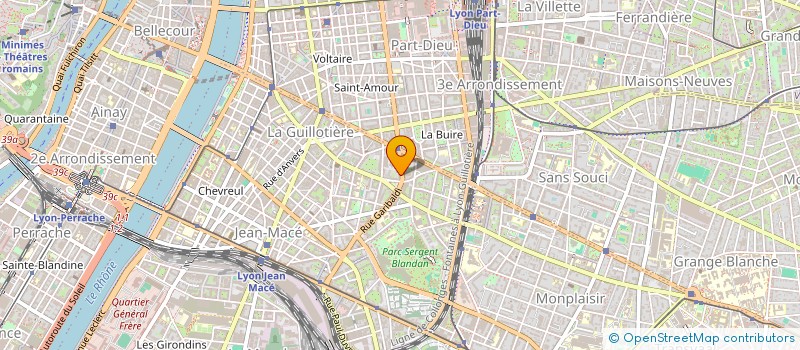 localisation de l'entreprise MONSIEUR VINCENT MICHEL  LYON