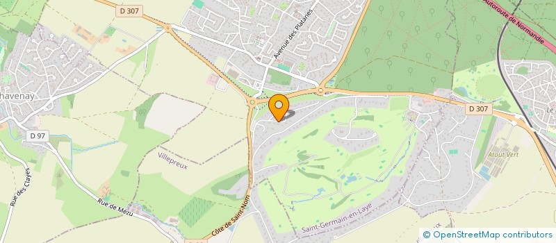 localisation de l'entreprise MONSIEUR VINCENT MICHEL  SAINT-NOM-LA-BRETECHE