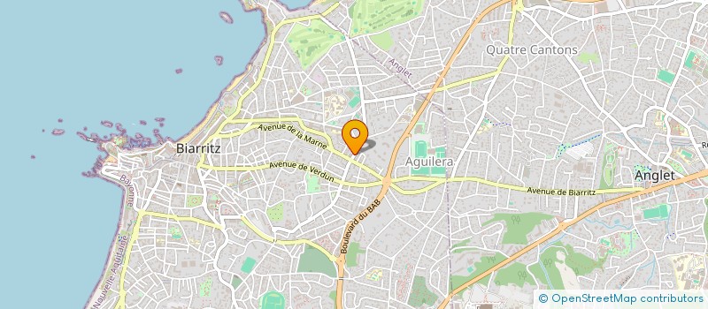 localisation de l'entreprise MONSIEUR VINCENT MICHEL JEAN LANZOLLA  BIARRITZ