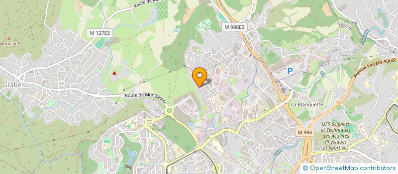 localisation de l'entreprise MONSIEUR VINCENT MIGAULT  GRABELS