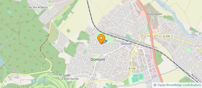 localisation de l'entreprise MONSIEUR VINCENT MIGUEL à DOMONT