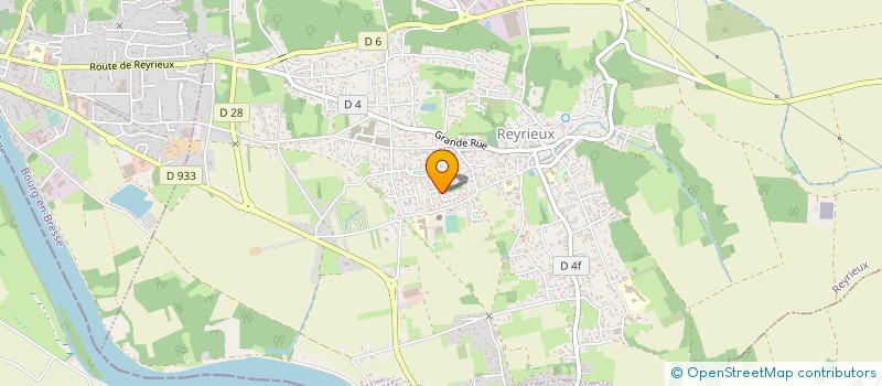 localisation de l'entreprise MONSIEUR VINCENT MILLON à REYRIEUX