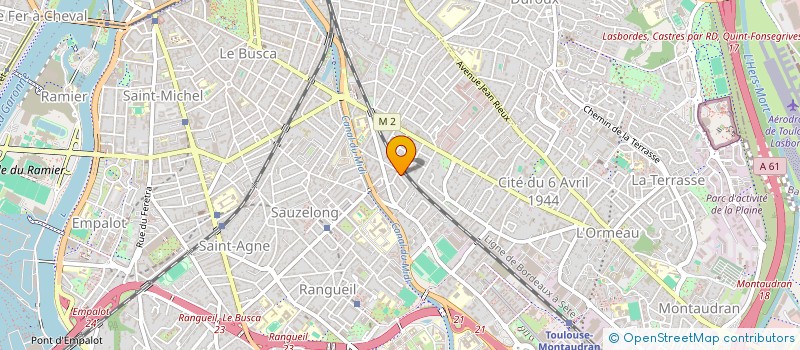 localisation de l'entreprise MONSIEUR VINCENT MIR à TOULOUSE