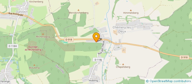 localisation de l'entreprise MONSIEUR VINCENT MISTLER  CHEMERY-LES-DEUX