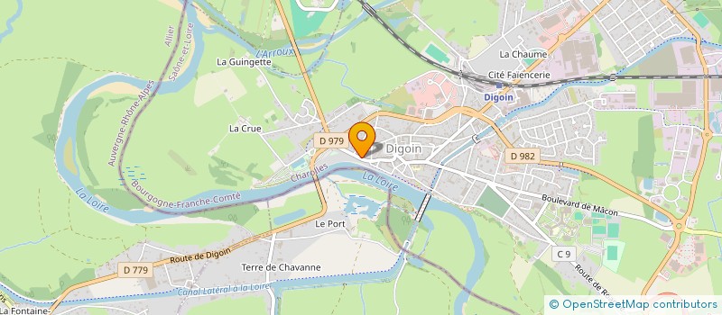 localisation de l'entreprise MONSIEUR VINCENT MIVIERE à DIGOIN