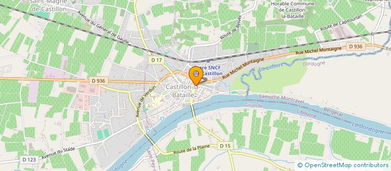 localisation de l'entreprise MONSIEUR VINCENT MIZZI  CASTILLON-LA-BATAILLE