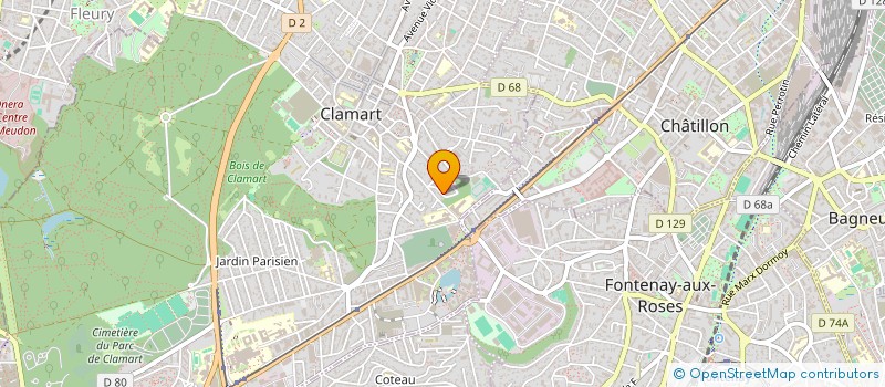 localisation de l'entreprise MONSIEUR VINCENT MOISE à CLAMART