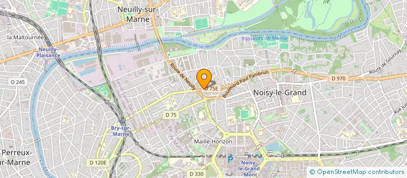 localisation de l'entreprise MONSIEUR VINCENT MOLINA  NOISY-LE-GRAND