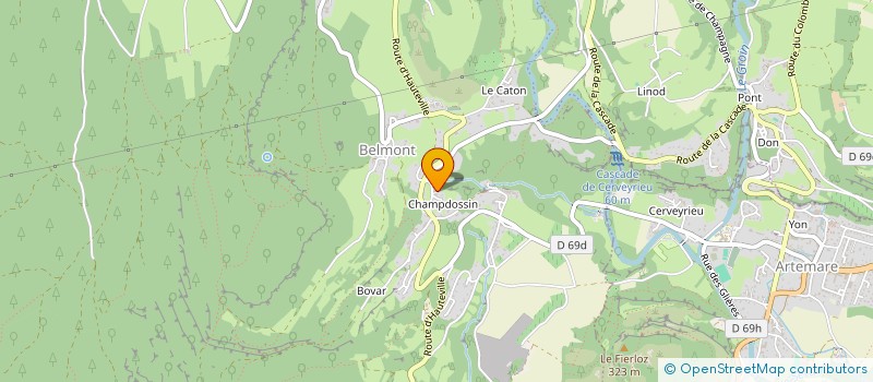 localisation de l'entreprise MONSIEUR VINCENT MOLINIER à VALROMEY-SUR-SERAN