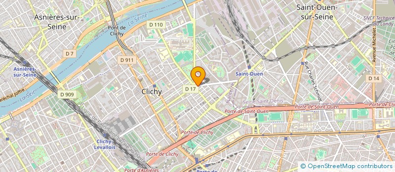 localisation de l'entreprise MONSIEUR VINCENT MONGIN à CLICHY