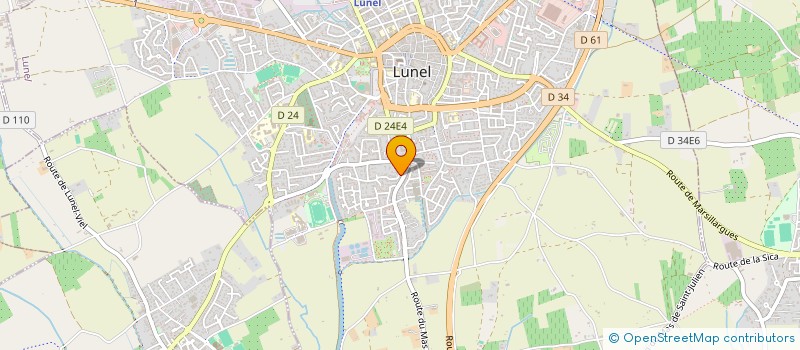 localisation de l'entreprise MONSIEUR VINCENT MONGNE à LUNEL