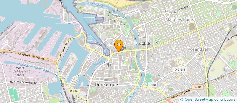 localisation de l'entreprise MONSIEUR VINCENT MONTHE à DUNKERQUE