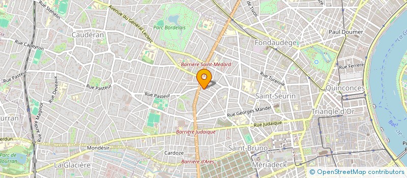 localisation de l'entreprise MONSIEUR VINCENT MONTHIERS à BORDEAUX