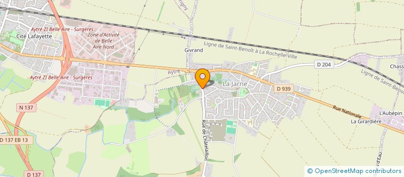 localisation de l'entreprise MONSIEUR VINCENT MONTICO  LA JARRIE