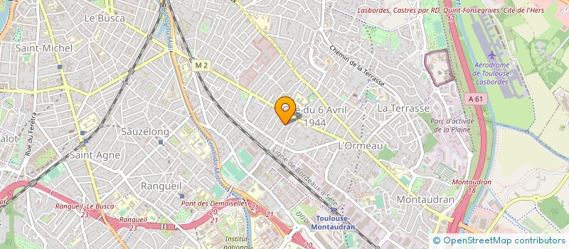 localisation de l'entreprise MONSIEUR VINCENT MORALES à TOULOUSE