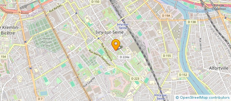 localisation de l'entreprise MONSIEUR VINCENT MORANT à IVRY-SUR-SEINE