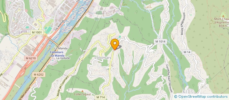 localisation de l'entreprise MONSIEUR VINCENT MOREAU  COLOMARS